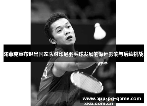 陶菲克宣布退出国家队对印尼羽毛球发展的深远影响与后续挑战